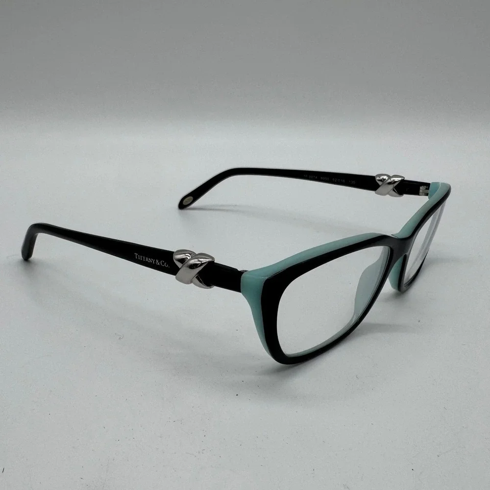 Tiffany & Co TF 2074 8055 Black Tiffany Blue Paloma Picasso X glasses lens only